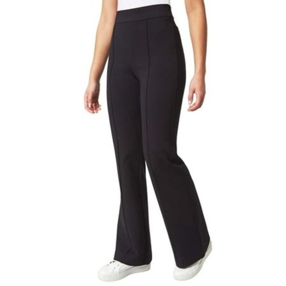 800. Modern Ambition Ladies High-Rise Flare Pants Black Medium